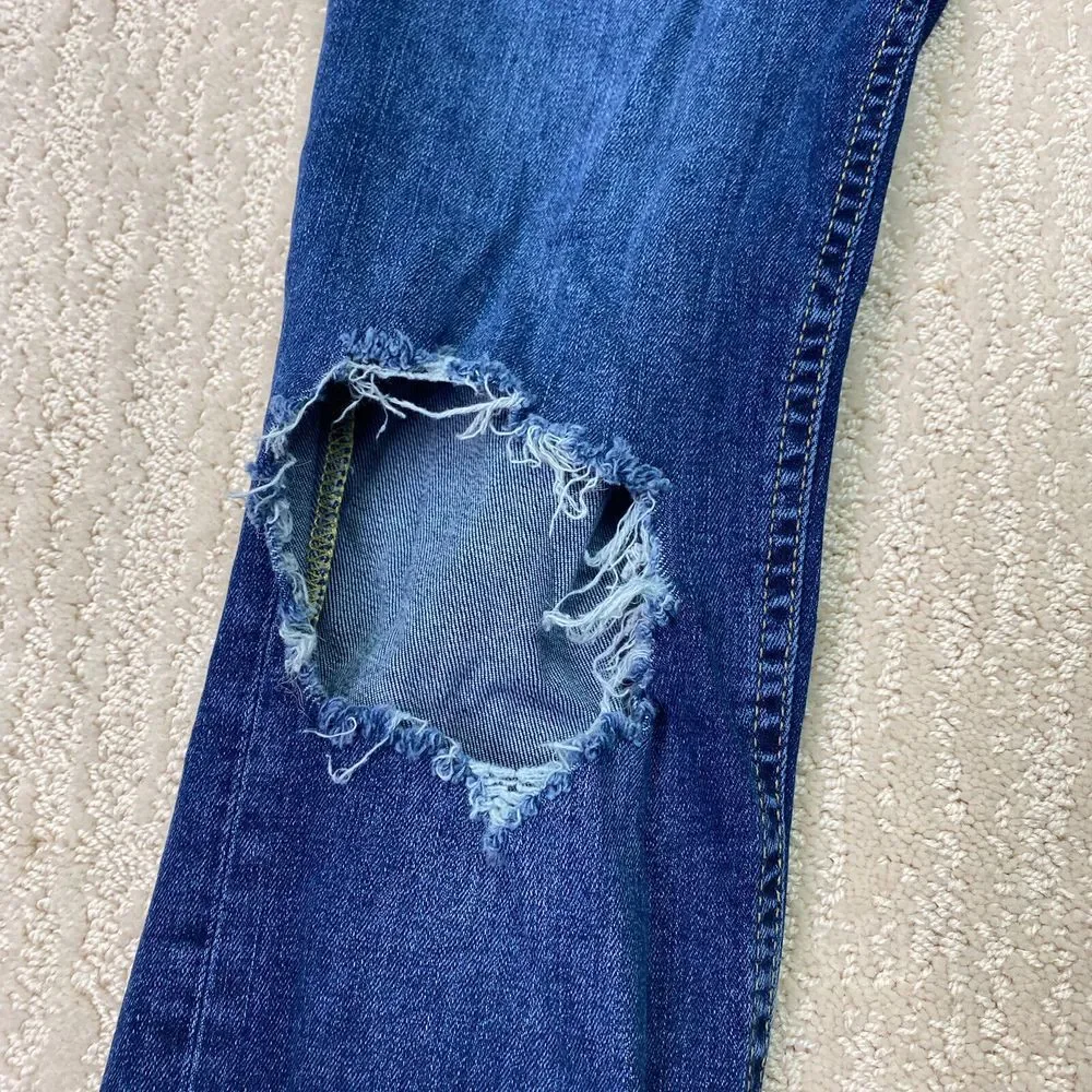 Free People Distressed‎ Skinny Jeans Dark Wash Size 30*